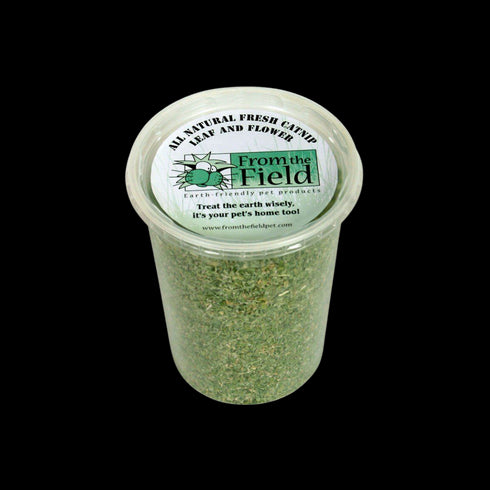 From the Field Catnip Leaf And Flower Three And A Half Ounce Tub - Poudre Pet and Feed Supply